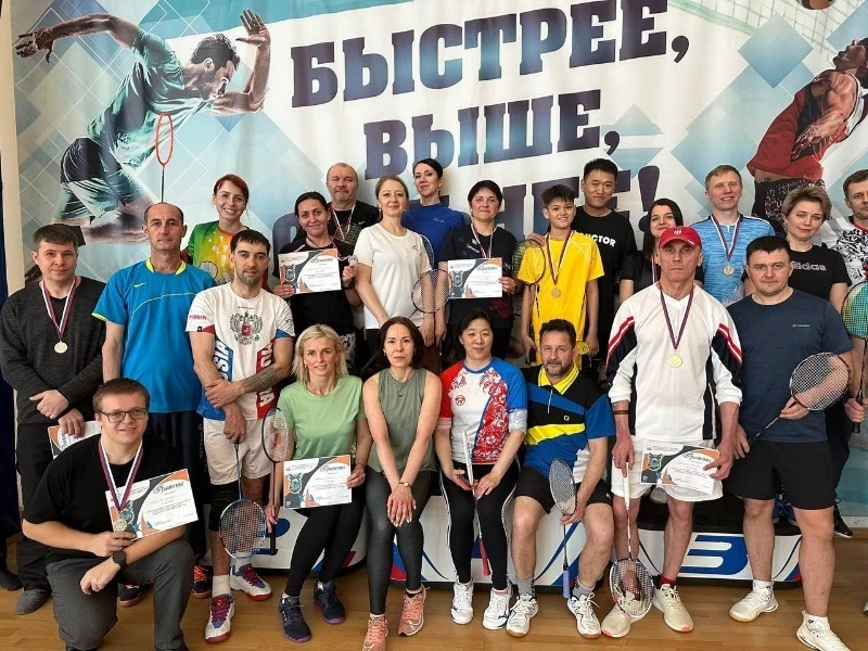 Новогодний турнир по бадминтону