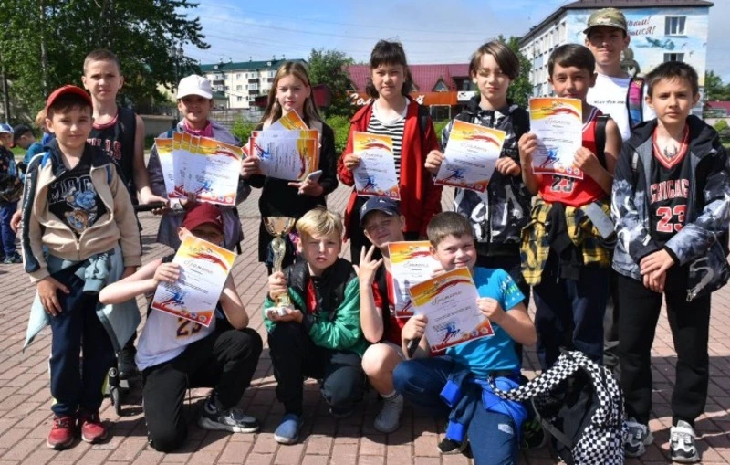 Участников районной спартакиады оздоровительных лагерей наградили в Поронайске.