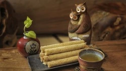 Завтрак на скорую руку: рулет из лаваша с мясной начинкой