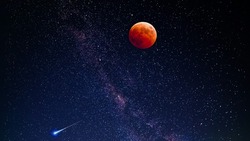 Волчья Луна в январе 2025 года: мифы и факты, как повлияет на людей