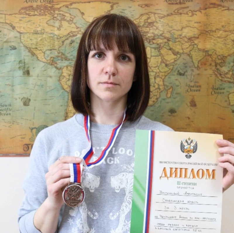 Анастасия Плотникова выиграла конкурс на должность «спортсмен – инструктор»
