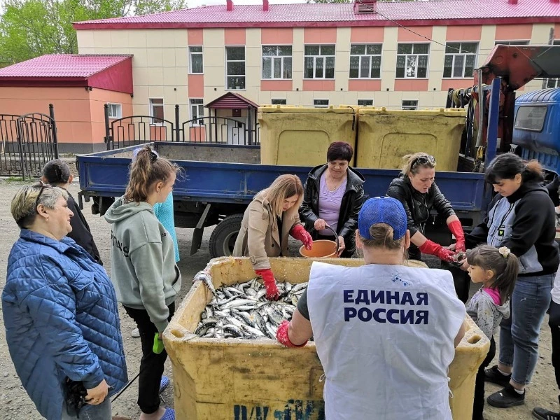 Свежим уловом разнорыбицы обеспечены жители сельских населенных пунктов 