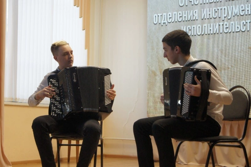 Отчетный концерт отделения инструментального исполнительства