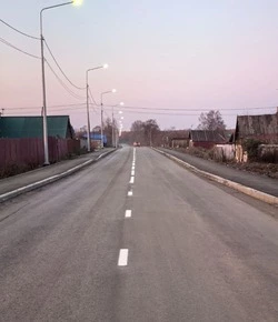 В Поронайском районе капитально отремонтировали участок автодороги Лермонтовка – Вахрушев