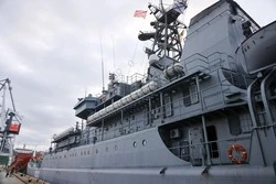 Корабли Тихоокеанского флота прибыли в порт Корсаков в рамках акции «Сила в Правде-2025»