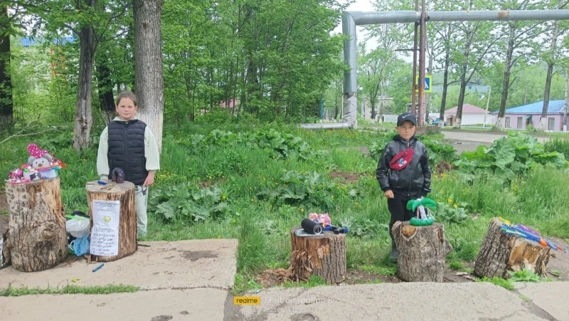 Маленькие волонтёры с большим сердцем☺