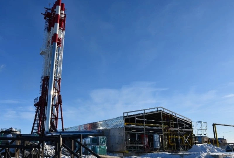 Газовая котельная №1 в Поронайске вышла на активную стадию строительства