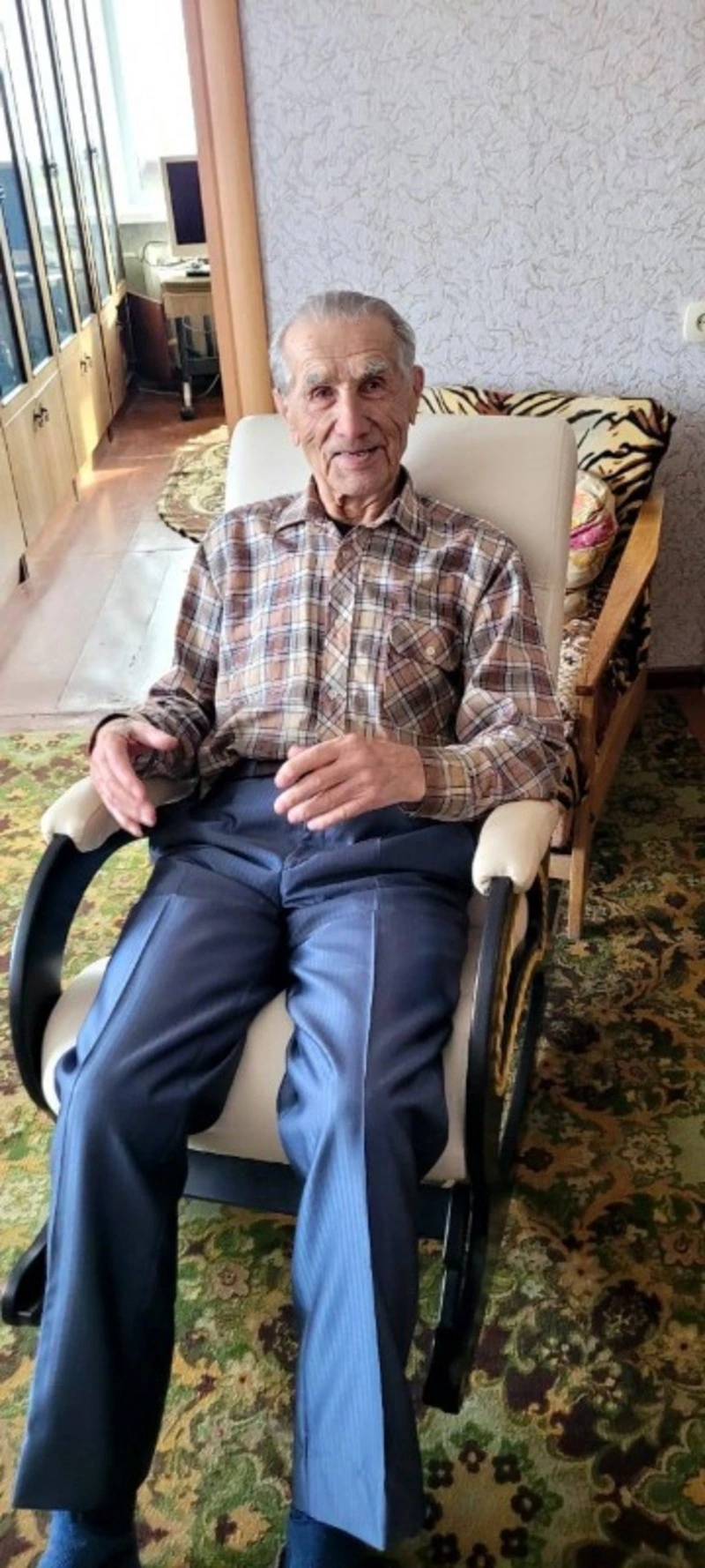  Алексей Васильевич Ветров встретил 97-ой день рождения