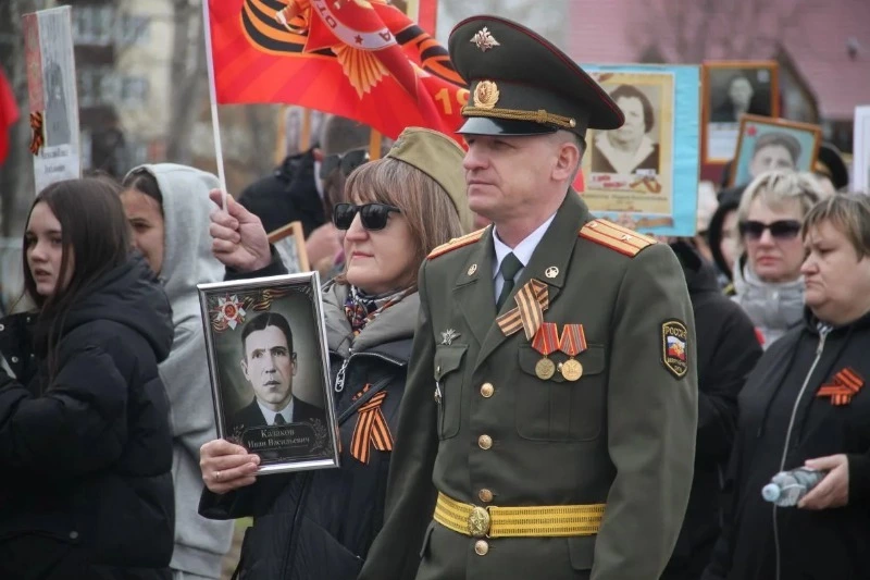 В Поронайске встретили День Победы