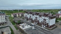 В Поронайске отметили новоселье 60 семей