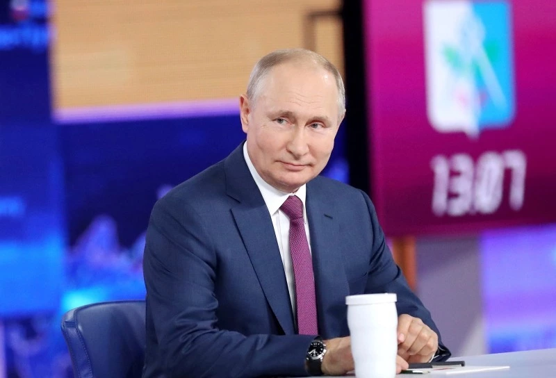 Большая пресс-конференция Президента России Владимира Путина. 