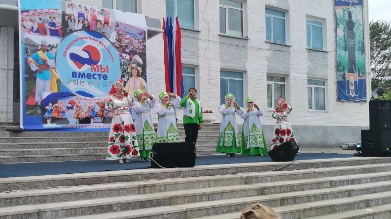  VII  межнациональный фестиваль русско-корейской дружбы  «Мы вместе»