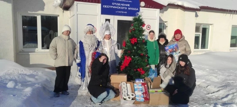 Волонтёры СПЦ № 3 и члены Общественного совета посетили Дом сестринского ухода