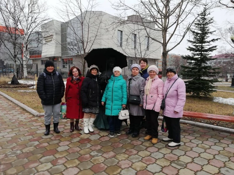  Пенсионеры села Восток посетили Сахалинский Международный театральный центр им. А.П.