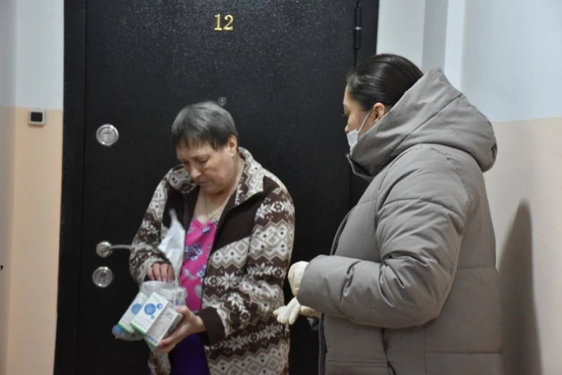 В Поронайске возобновилась акция помощи жителям старшего поколения